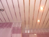 установка реечного потолка в ванной комнате своими руками